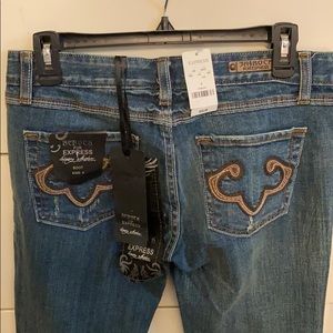 Express ReRock Jeans SZ 4 New WT